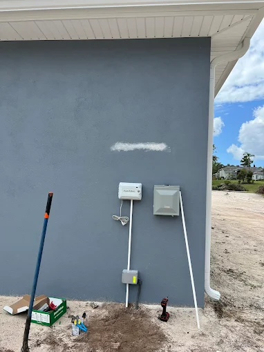 New construction system install